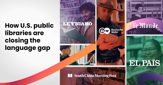 Header image for "How U.S. public libraries are closing the language gap" blog post